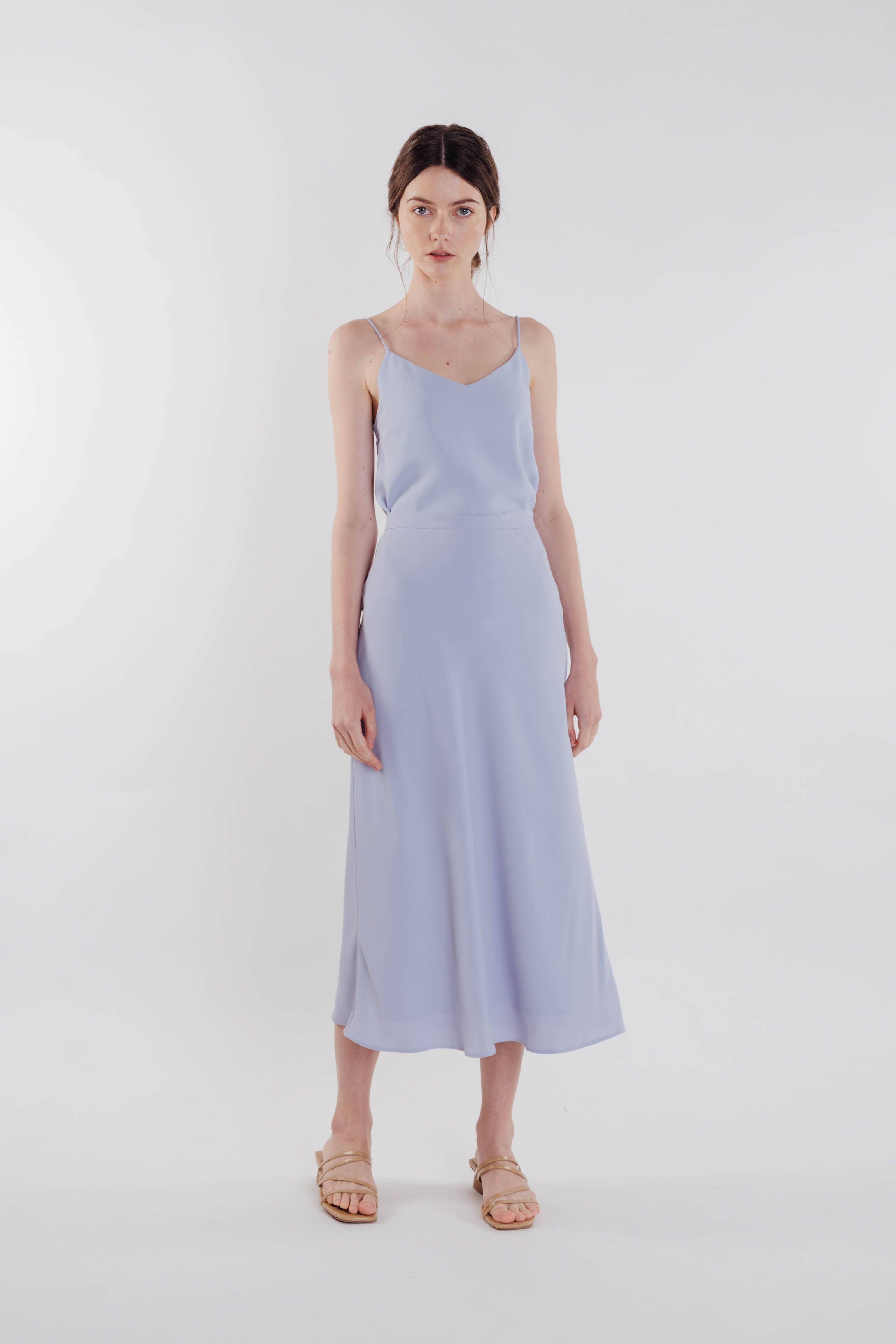 Slip Skirt in Sky (Sale)