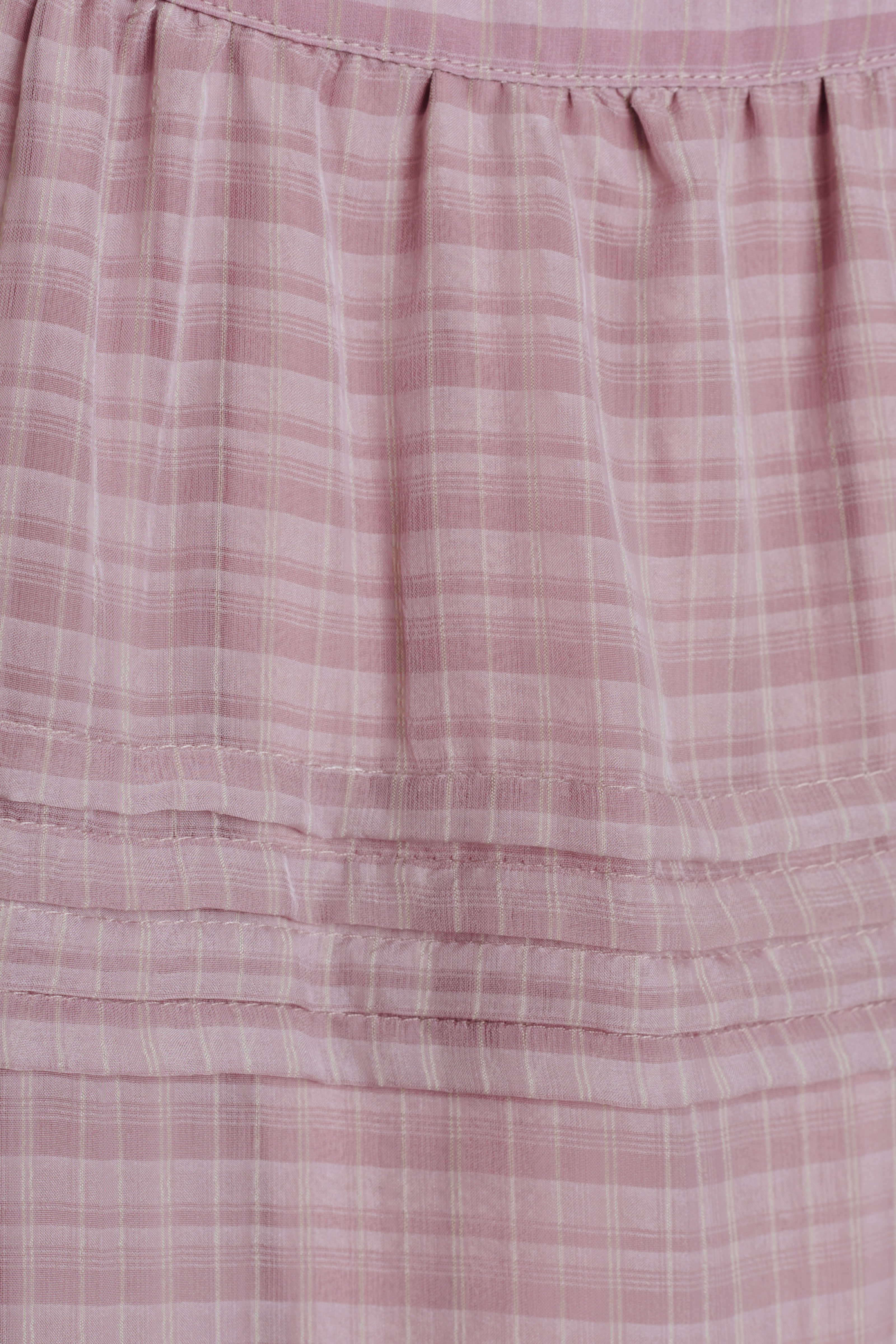 Panelled Midi Dress in Rose