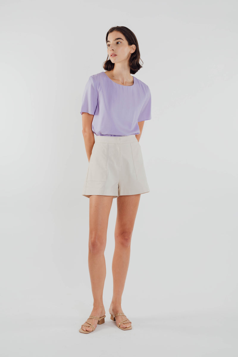 Basic Shift Top in Orchid
